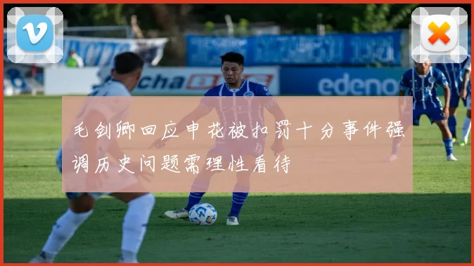 毛剑卿回应申花被扣罚十分事件强调历史问题需理性看待