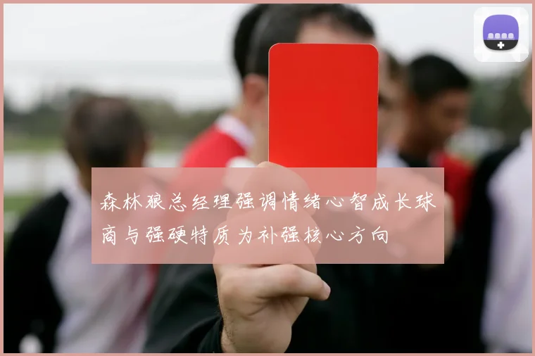 森林狼总经理强调情绪心智成长球商与强硬特质为补强核心方向
